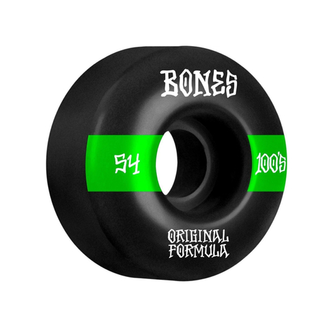 Roda Bones OG Formula 100's 54mm V4 Wide blk/green