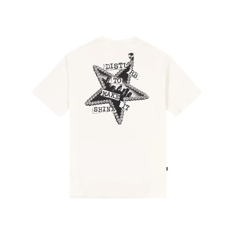 Camiseta Disturb Shiny Off White - comprar online
