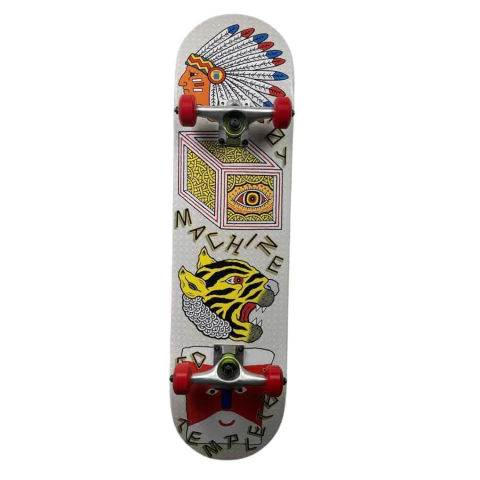 Skate Montado Toy Machine Maple Templete