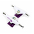 Truck Stronger Vazado Branco/Roxo 149mm na internet