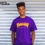 Camiseta Thrasher Flame Logo Girl Roxa - comprar online
