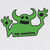 Camiseta Toy Machine Monster OG White