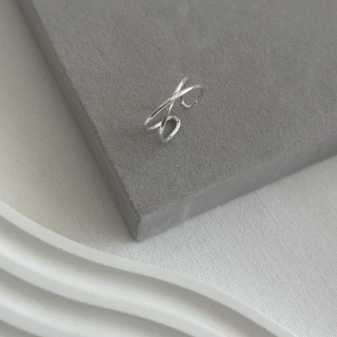 Anillo ajustable Cross - Plata 925 - comprar online