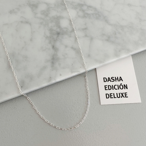 Cadena eslabón 60 cm - Plata 925