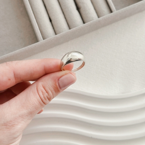 Anillo Bold chico - Plata 925 - comprar online