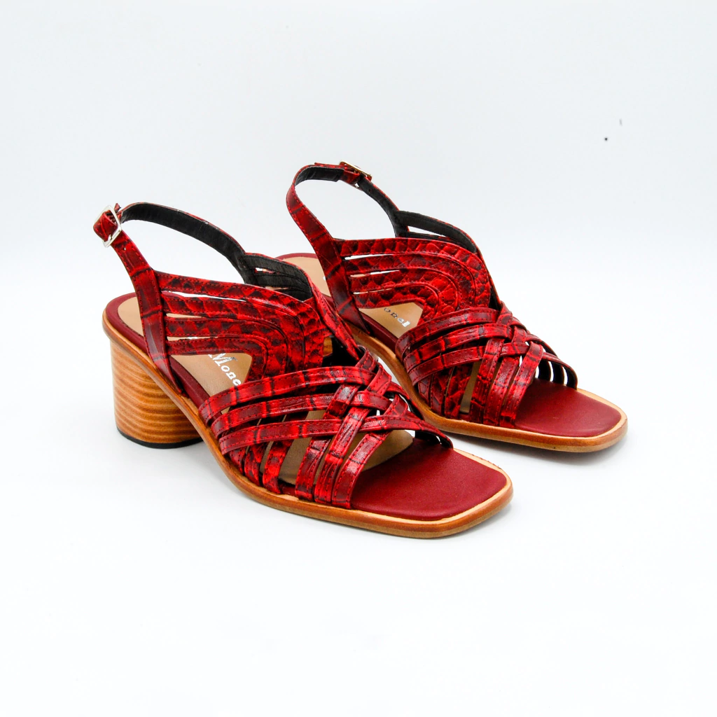 Sandalias Azalea Roja
