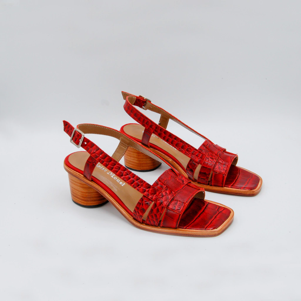 Sandalia James Rojo
