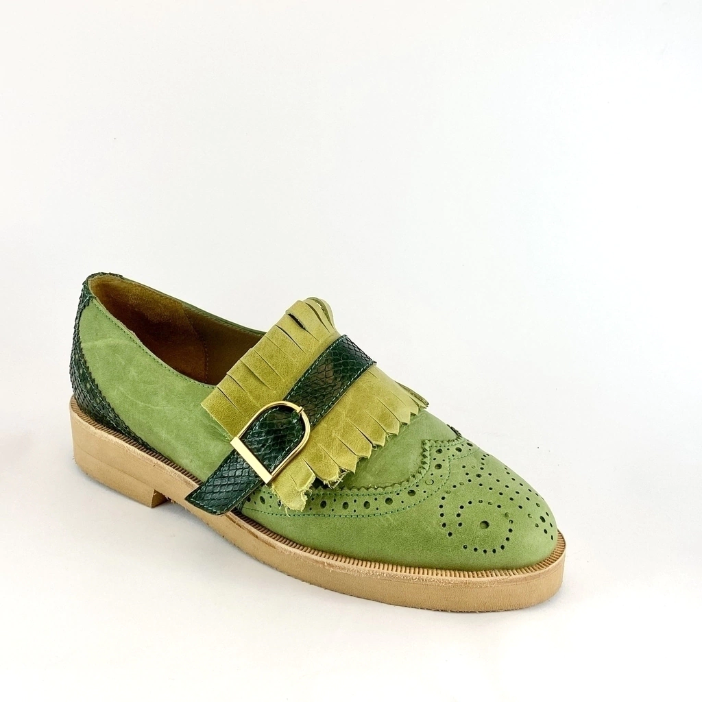 Mocasines Niza Verde