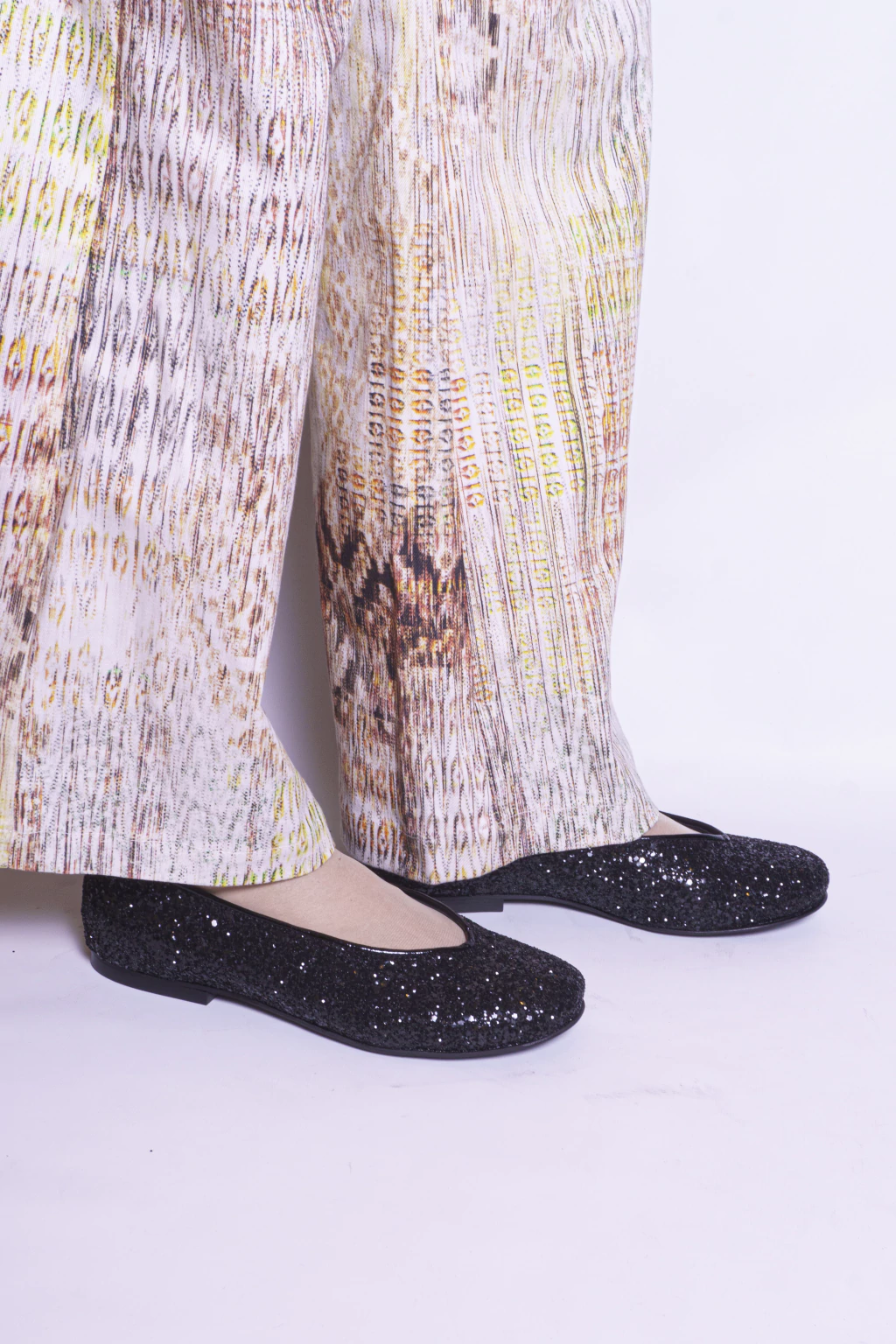 Chatita Rocky Glitter Negro