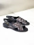 Image of SANDALIA DIANA REPTIL CON NEGRO