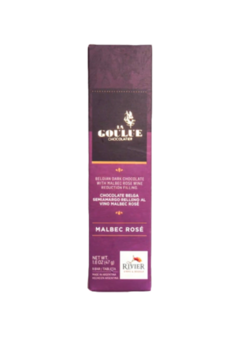 Barra de Chocolate La Goulue relleno de Malbec Rose