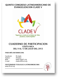 Sigamos a Jesús en su Reino de Vida. CLADE V. Cuaderno de trabajo. Harold Segura-Nancy Bedford