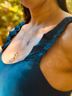 Traje de baño - body embarazo Azul en internet