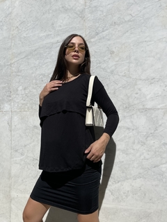 Falda para embarazo en supplex - tienda online