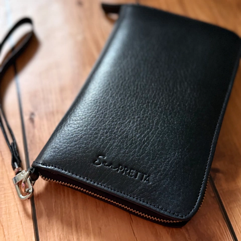 Billetera Dalia Negra - comprar online