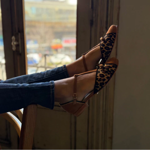 Chata Renata Pelo Suela Print - comprar online