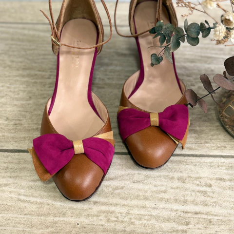 Taco Chino Justina Suela Print - comprar online