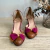 Taco Chino Justina Suela Print