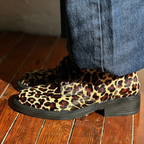 Borcego Greta Pelo Print - comprar online