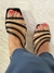 Sandalia Power Girls Negro Oro - comprar online