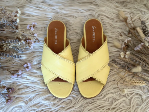 Sandalia Maria Amarillo