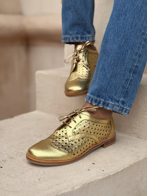 Mocasin Angela Oro