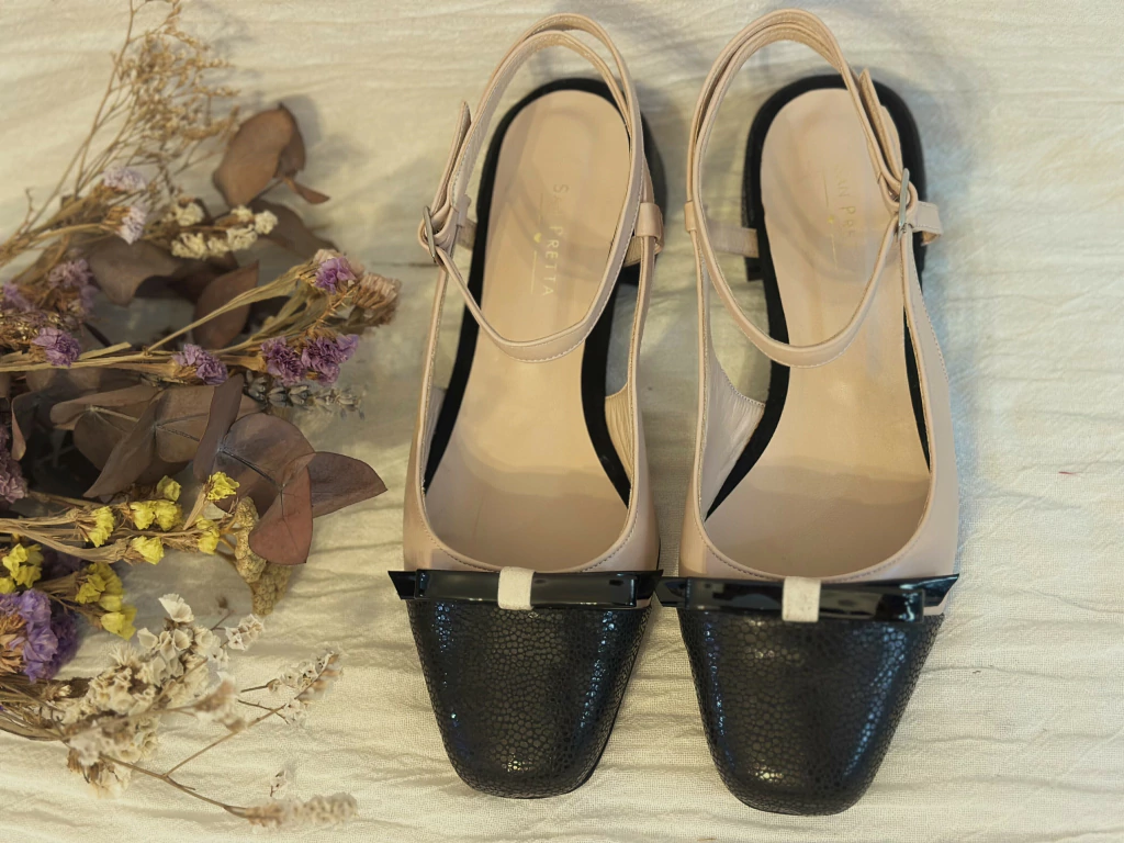Sandalia Leonor Nude Negro