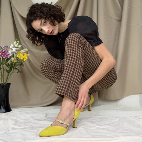 Stiletto Meghan Pistacho - comprar online