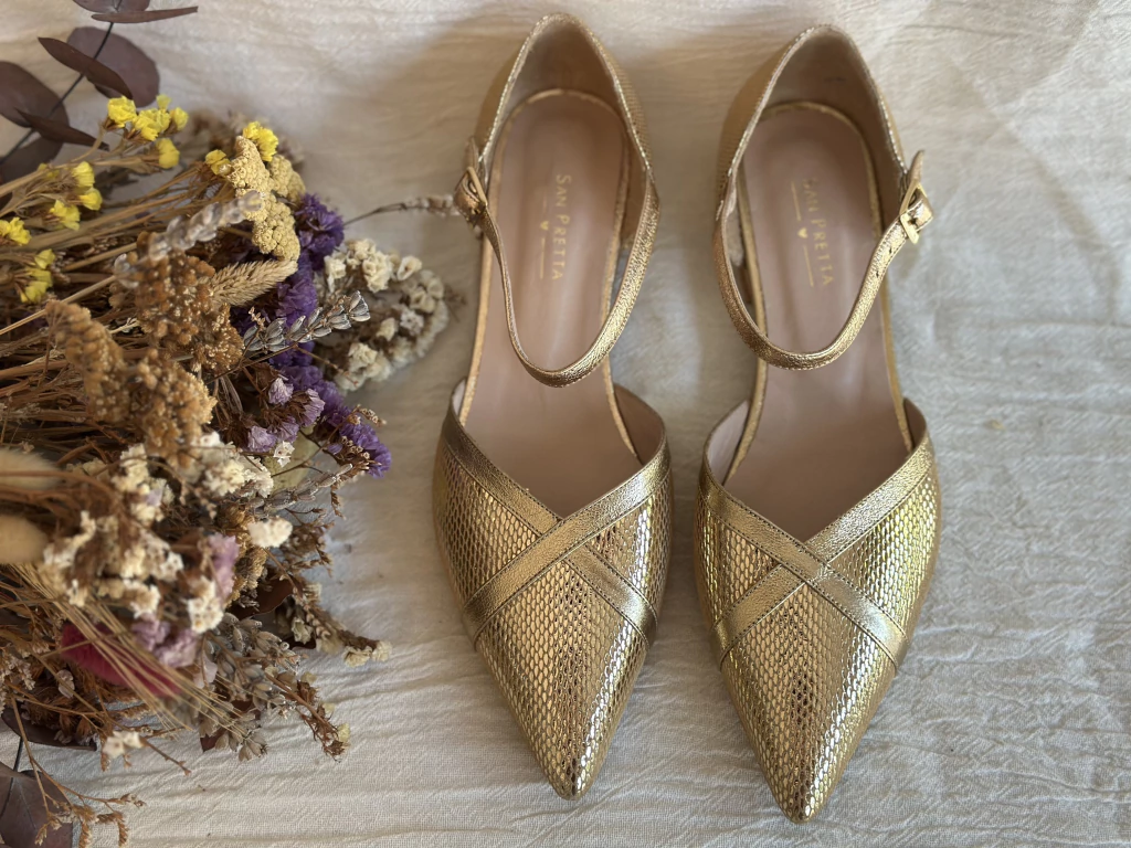 Sandalia Lucy Gold
