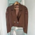 Blazer Paris Chocolate nico TALLE ÚNICO - comprar online