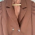 Blazer Paris Chocolate nico TALLE ÚNICO - tienda online