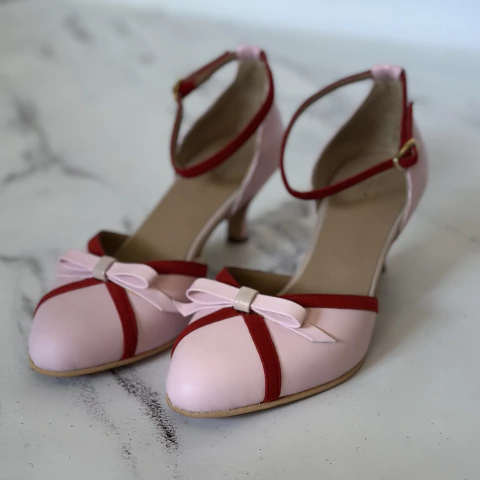 Taquito Delfina Rosa Rojo - comprar online