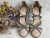 Stiletto Martina Negro Gris - comprar online