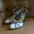 Stiletto Martina Negro Gris - tienda online