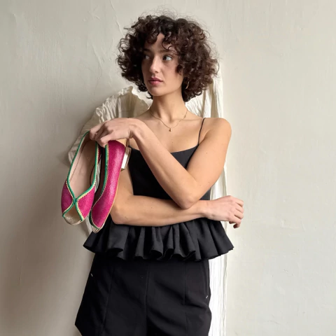 Chata Bianca Fucsia - comprar online