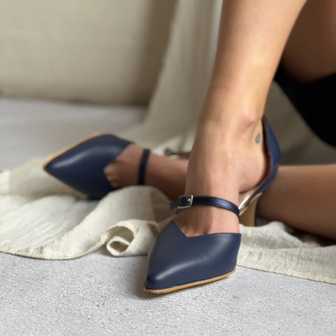 Stiletto Meghan Azul - comprar online