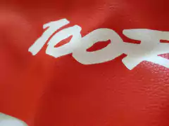 TAPIZADO FUNDA DE ASIENTO PARA HONDA XR 100 / XR100 / XR100R 1993 - CUERO SINTÉTICO Naranja - tienda online