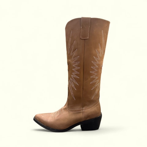 Texana Corazón Cuero Suela - comprar online