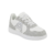 Zapatillas Addnice San Diego Max para bebé en color plata, con diseño moderno y suela blanca.