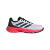 Zapatillas de tenis Adidas Courtjam Control 3 en colores blanco, negro y rosa.