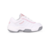 Zapatillas de tenis infantiles Topper Tie Break II en color blanco con detalles en rosa.