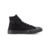 Zapatillas John Foos modelo 184 Totally Black, color negro, con diseño alto y suela de goma.