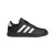 Zapatillas Adidas Breaknet 2.0 de color negro con detalles en blanco, diseño moderno y casual.