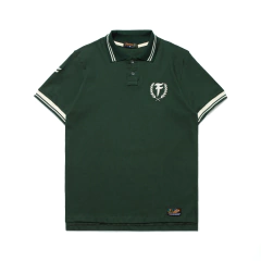 Camiseta Polo Lisa Trevo Verde