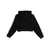 Moletom Feminino Cropped Preto Com Ziper - comprar online