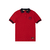 Camiseta Polo Lisa Trevo Vermelha