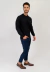 Sweater Fulfa Base Monaco Negro - Pato Pampa