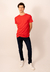 Remera Jersey Estamp Marc Rojo - Pato Pampa