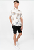 Camisa Corte Clasico Fibrana Mao Blanco Flor AD - Pato Pampa