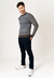Sweater Base Rayado Ojo Perdiz Rvar1 - Pato Pampa